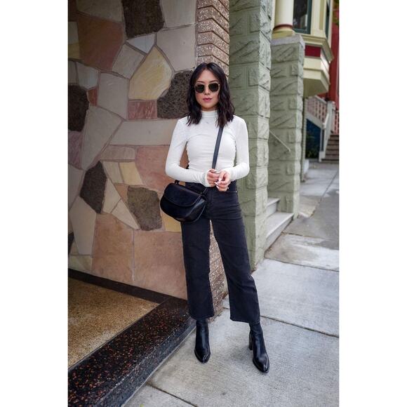 MAISON MARGIELA Archival Suede Bootie | Black Italian-Made Minimalist Luxe Boots - Picture 13 of 14